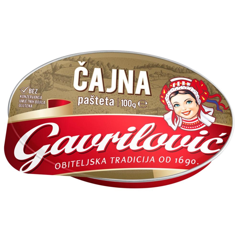 Gavrilović Čajna pašteta u ovitku 100g - Akcija u trgovini Žabac