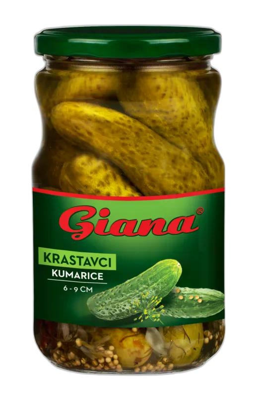Krastavci Giana 670 g - Akcija u trgovini KTC