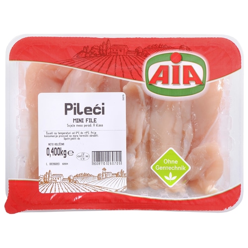 AIA Odresci pilećeg filea, mini file 400g - Akcija u trgovini Konzum