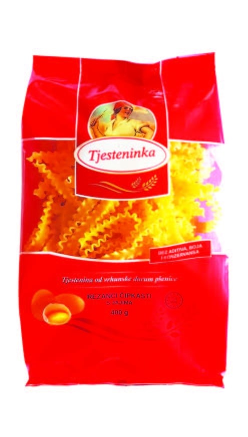 Rezanci Tjesteninka 400 g - Akcija u trgovini KTC