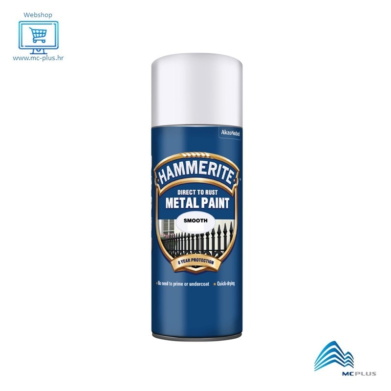 Boja u spreju za metal Hammerite 400 ml Akcija u trgovini Bauhaus