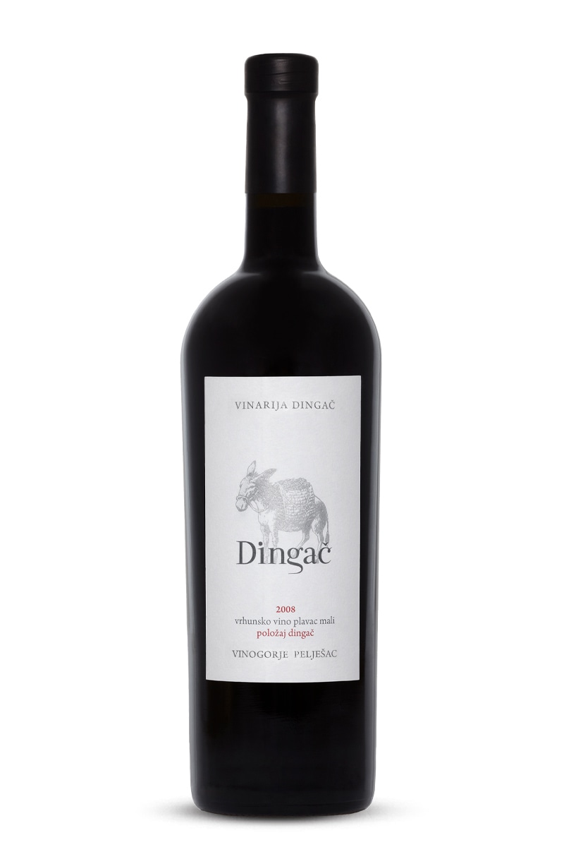 Plavac crno vino 0,75 l Akcija u trgovini Konzum