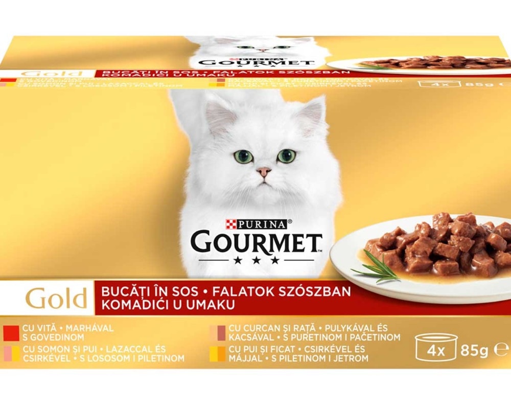 Gourmet Gold mokra hrana 4x85 g Akcija u trgovini Bipa