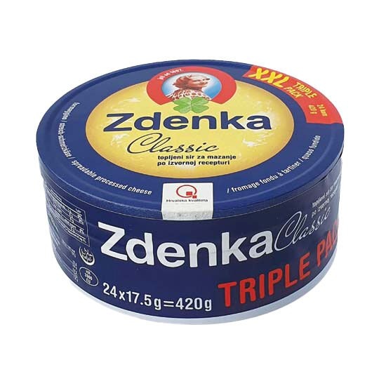 Zdenka Topljeni sir 3x140 G - Akcija u trgovini Kaufland