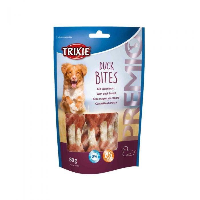 TRIXIE PREMIO DUCK BITES 80 g - Akcija u trgovini Zoo City