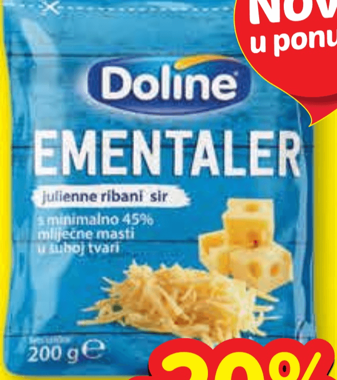 Dolina Sir Ementaler 200 g - Akcija u trgovini Plodine