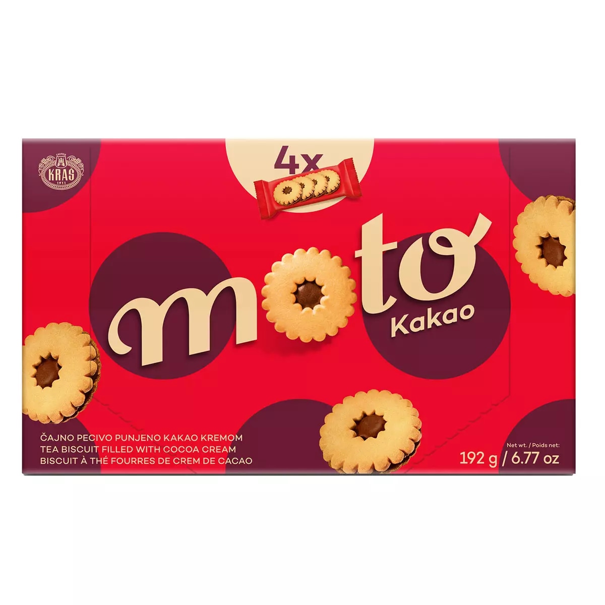 Moto Čajno pecivo 192 g - Akcija u trgovini KTC