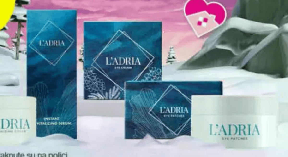 Odabrani L'Adria proizvodi za njegu lica - Akcija u trgovini Bipa