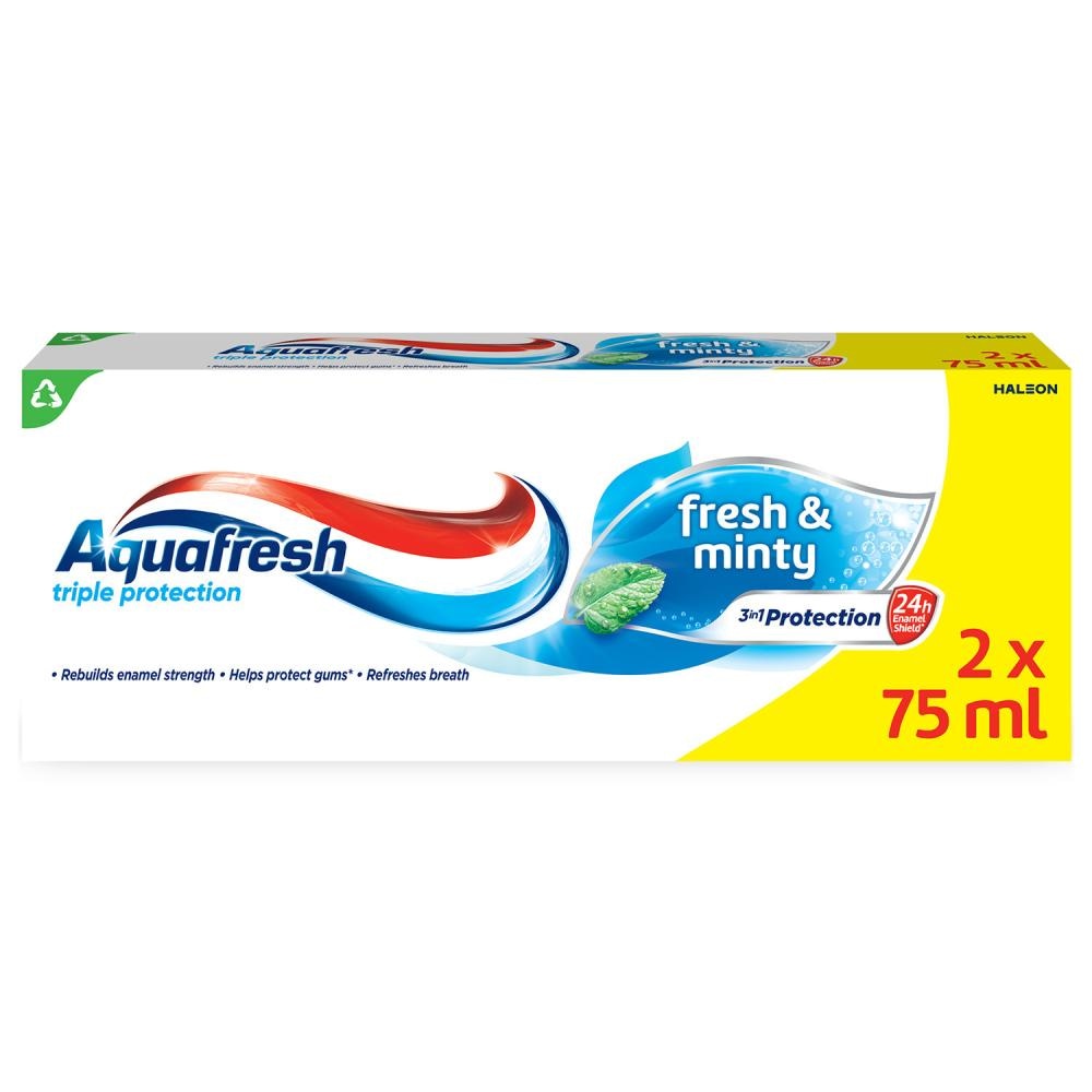 Aquafresh Pasta za zube 2x75 ml - Akcija u trgovini Tommy