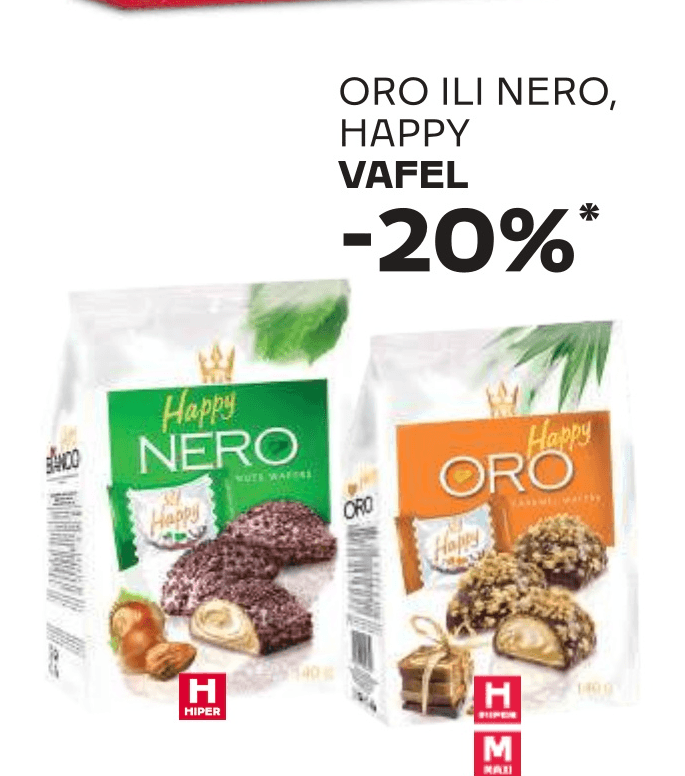 Happy Vafel - Akcija u trgovini Tommy