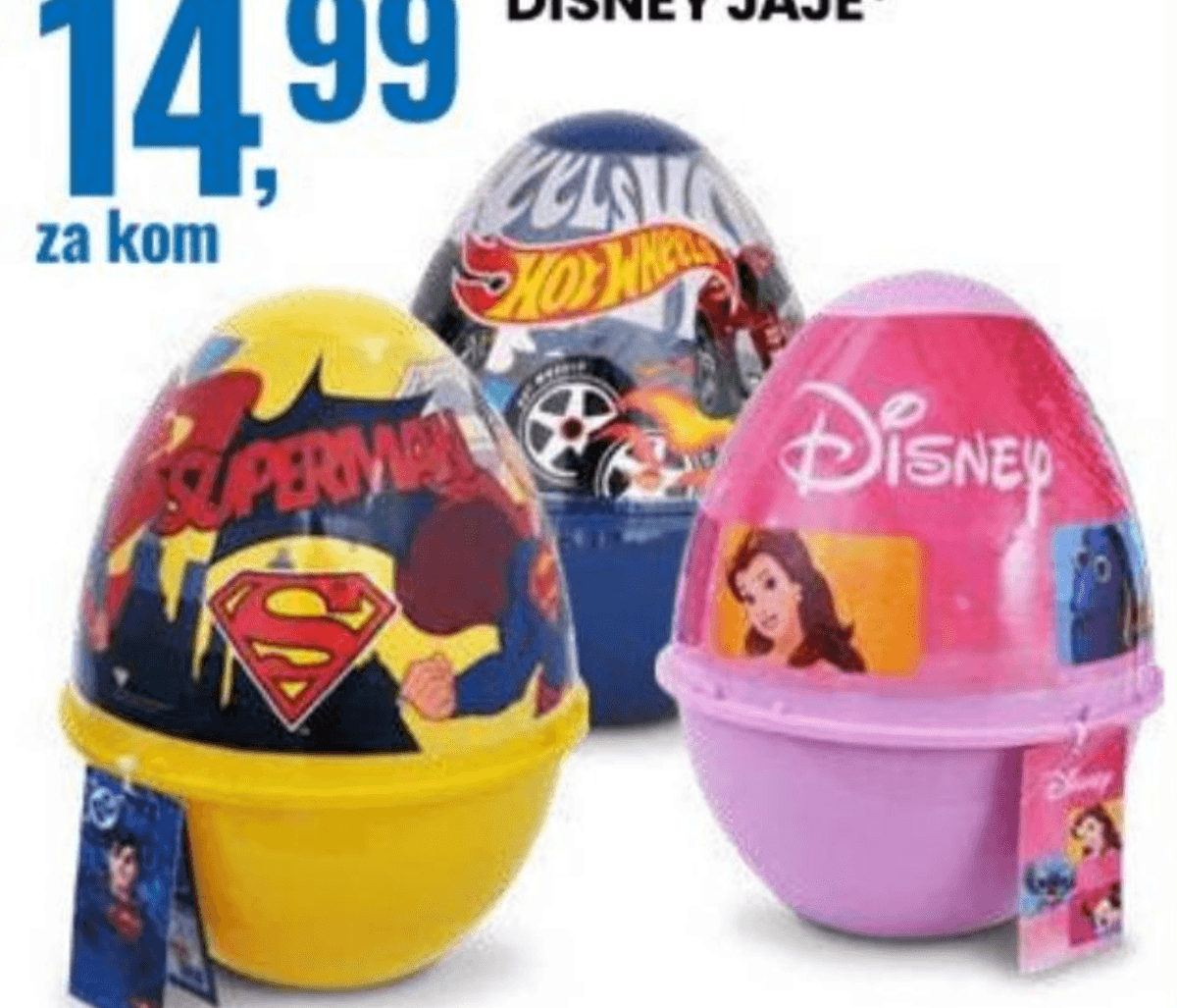 Disney jaje - Akcija u trgovini Eurospin