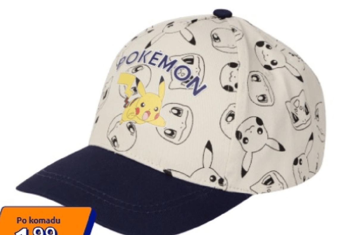 Dječja kapa Pokemon - Akcija u trgovini Action