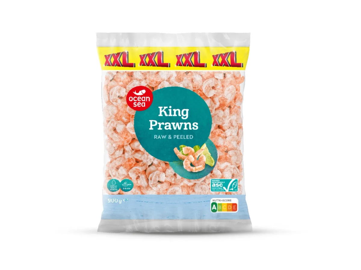 Blanširane kozice 900 g Ocean Sea Akcija u trgovini Lidl