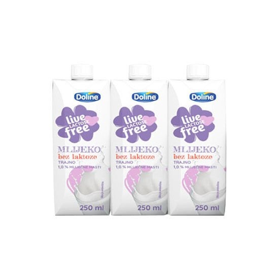 Doline Trajno mlijeko 3x 250 ml - Akcija u trgovini Plodine