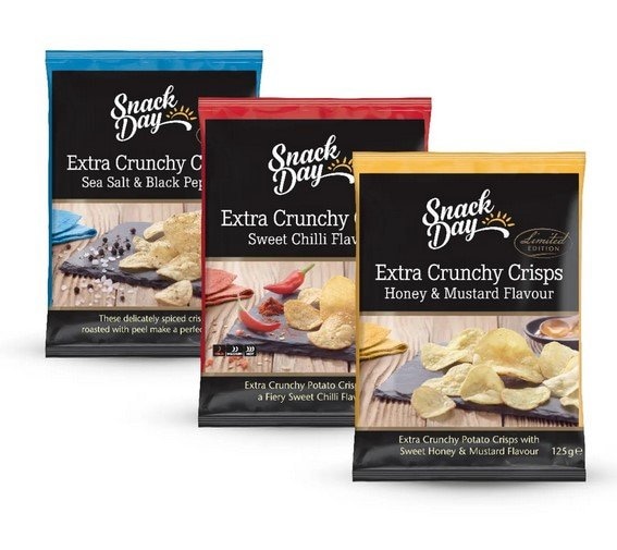 Snack Day Ekstra hrskavi čips 125 g - Akcija u trgovini Lidl