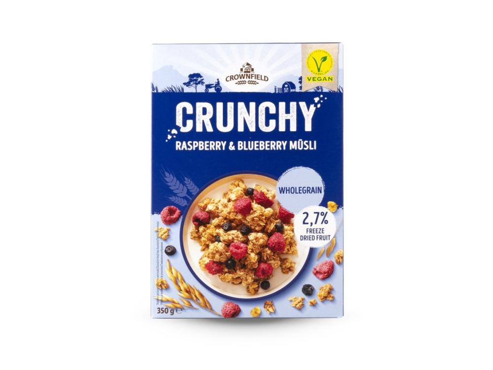 Crownfield Hrskavi müsli 350 g - Akcija u trgovini Lidl