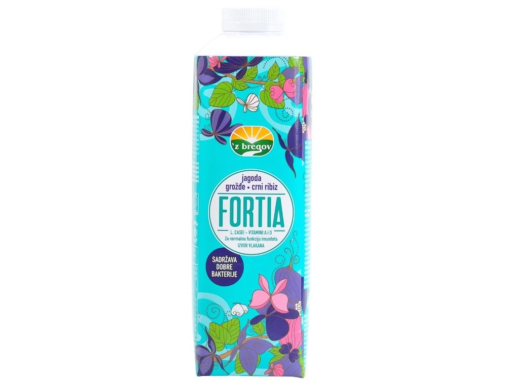 Fortia voćni jogurt 1 kg z bregov Akcija u trgovini KTC