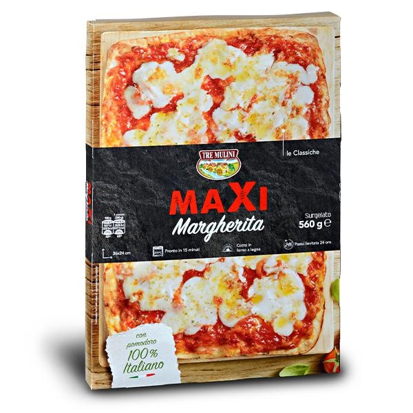 Pizza Maxi šunka i gljive 630 g Tre Mulini - Akcija u trgovini Eurospin