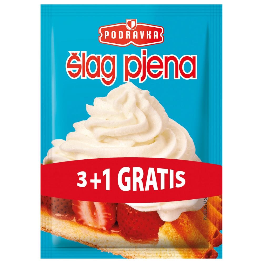 Podravka Šlag pjena - Akcija u trgovini Tommy