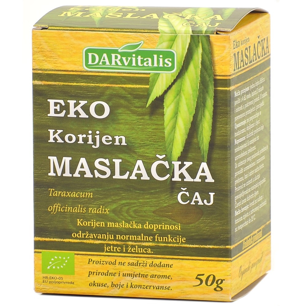 Darvitalis Eko Korijen Maslačka Čaj 50g - Akcija u trgovini Bipa