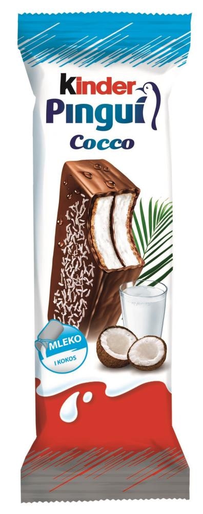 Kinder Pingui Kokos 30g - Akcija u trgovini Žabac