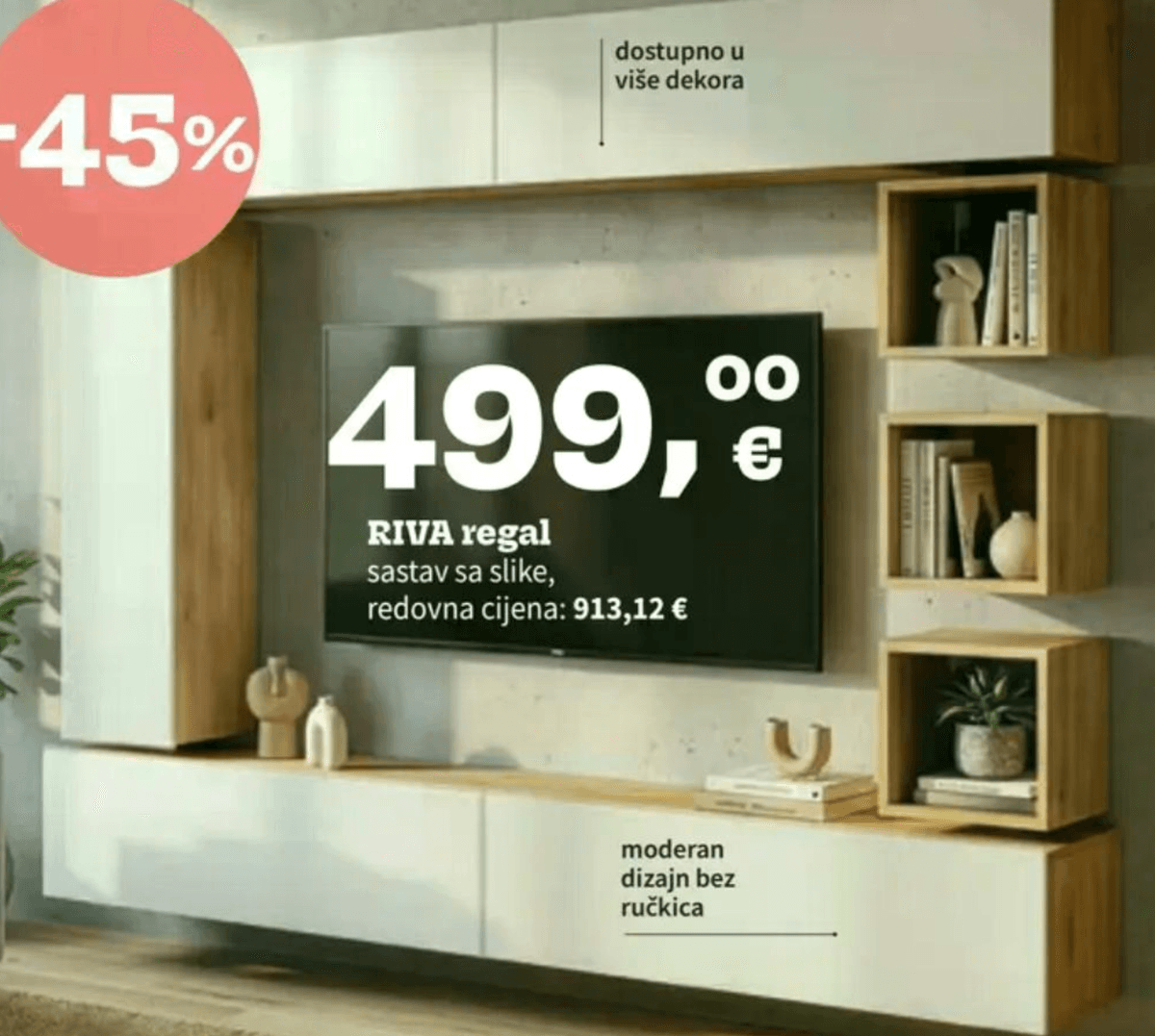 RIVA regal - Akcija u trgovini Prima