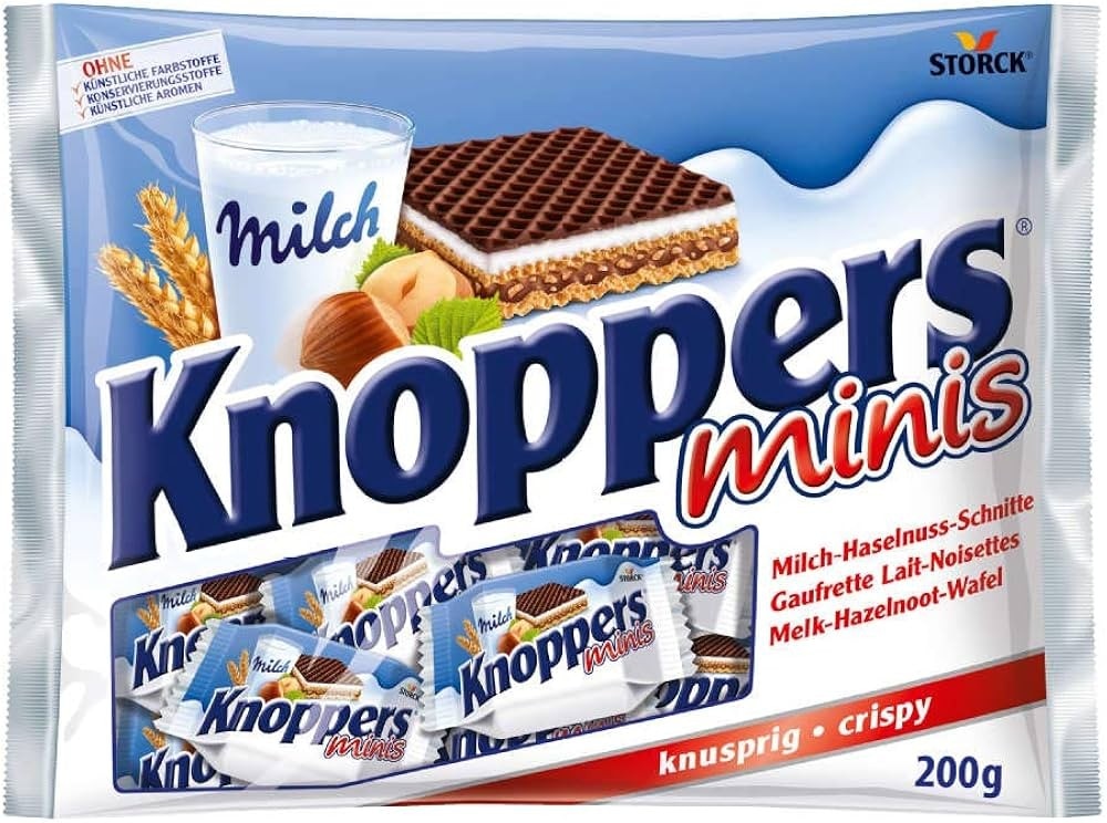 Vafel Knoppers Minis 200 g Akcija u trgovini Spar