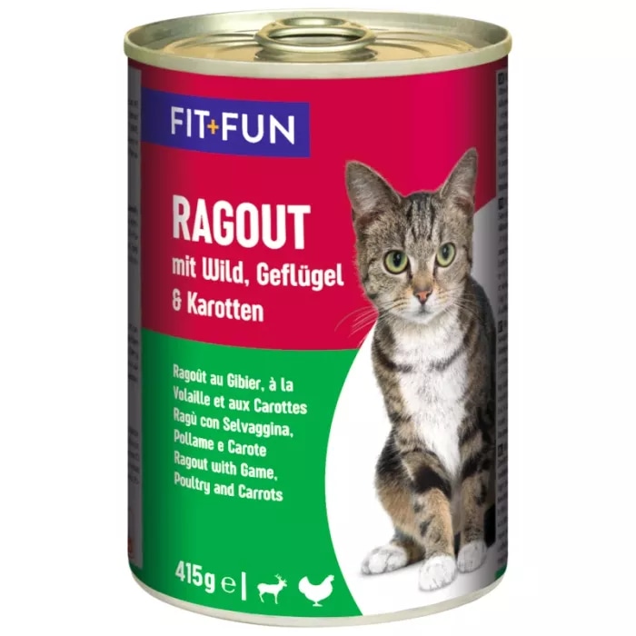 Fit+Fun Ragout mokra hrana za mačke 415 g Akcija u trgovini Zoo City