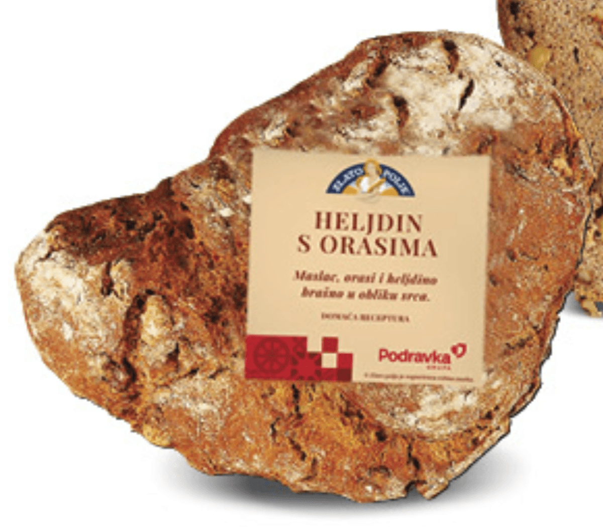 Heljdin kruh s orasima 400 g Podravka Akcija u trgovini Konzum