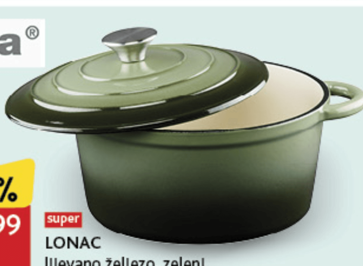 Alpina Lonac 3,8l - Akcija u trgovini Konzum