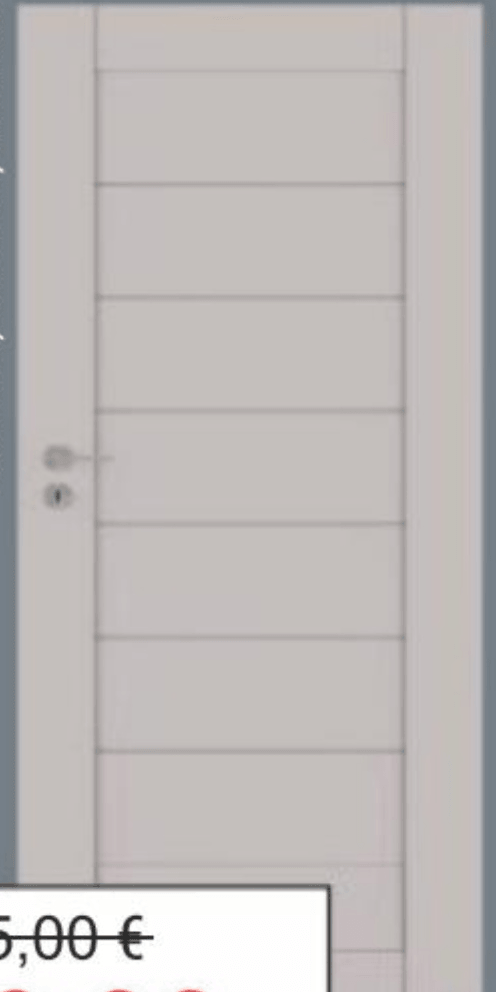 PRESTIGE PO 01 sobna vrata - Akcija u trgovini Merkury