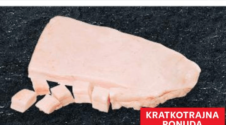 Svinjska slanina bez kože - Akcija u trgovini KTC