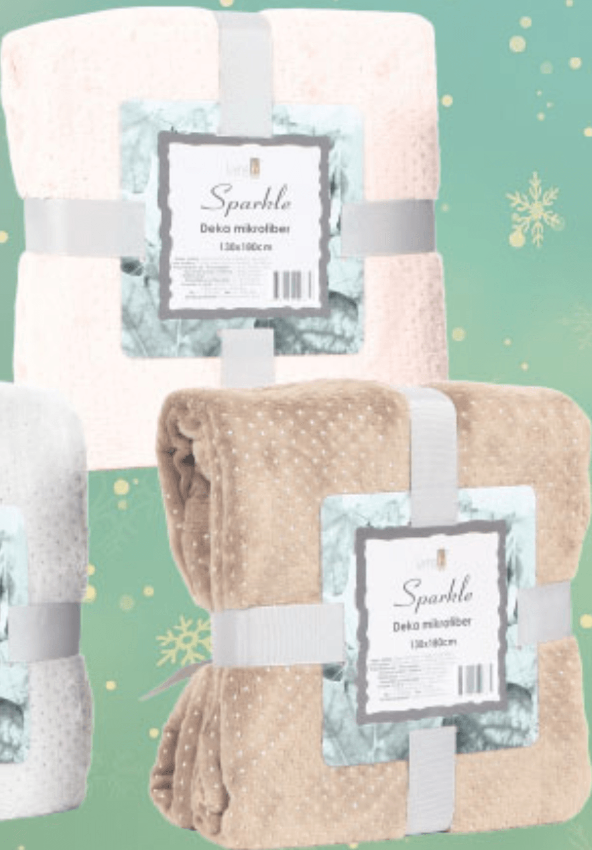 Deka Sparkle vel.130x180cm - Akcija u trgovini KTC