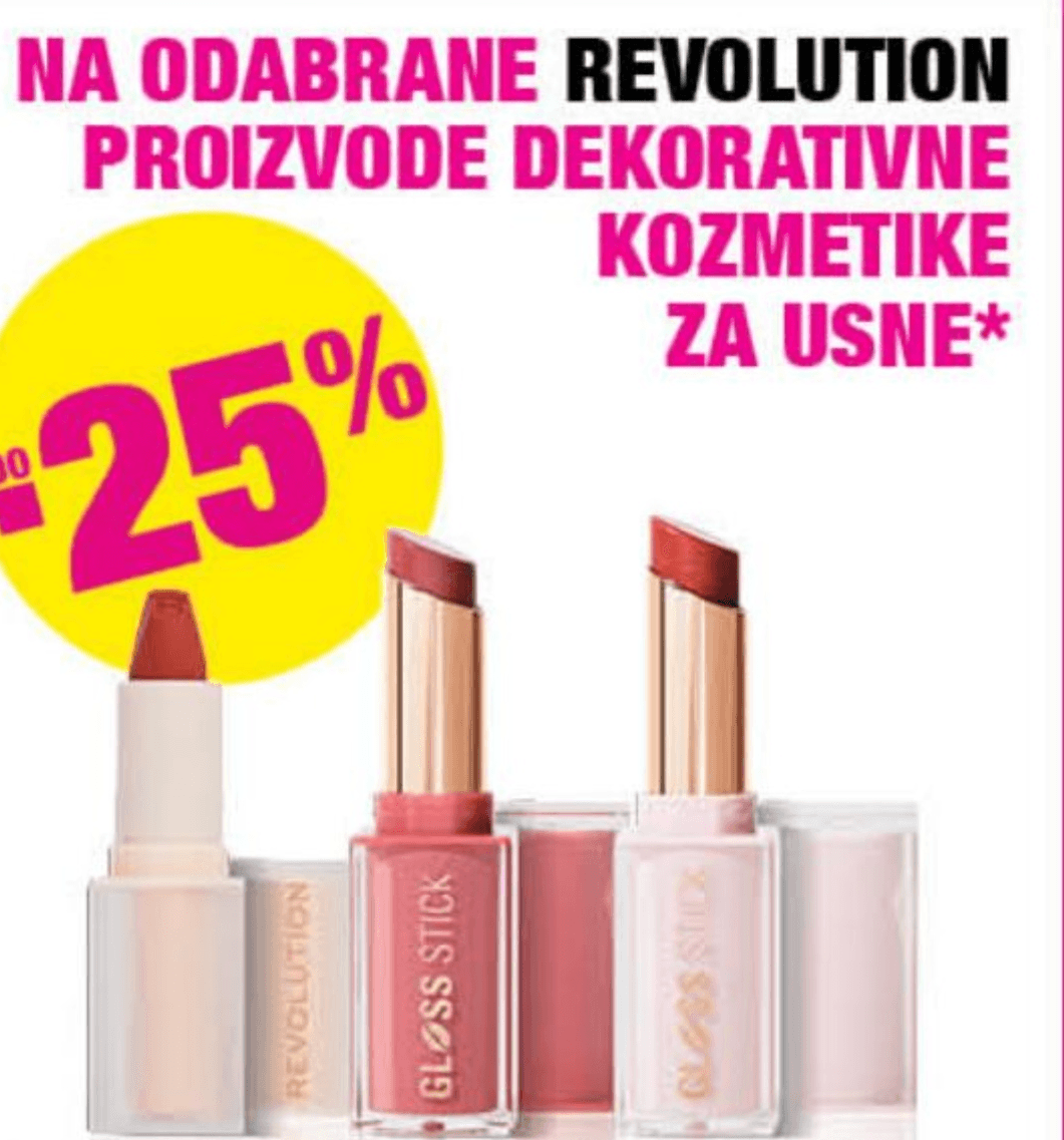 Revolution Gloss Stick - Akcija u trgovini Bipa