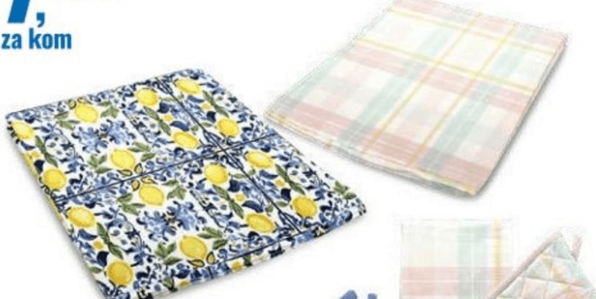 Stolnjak Vicinoate - Akcija u trgovini Eurospin