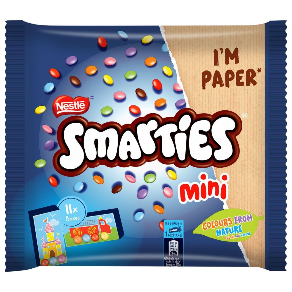 Smarties bomboni mini 158 g - Akcija u trgovini KTC