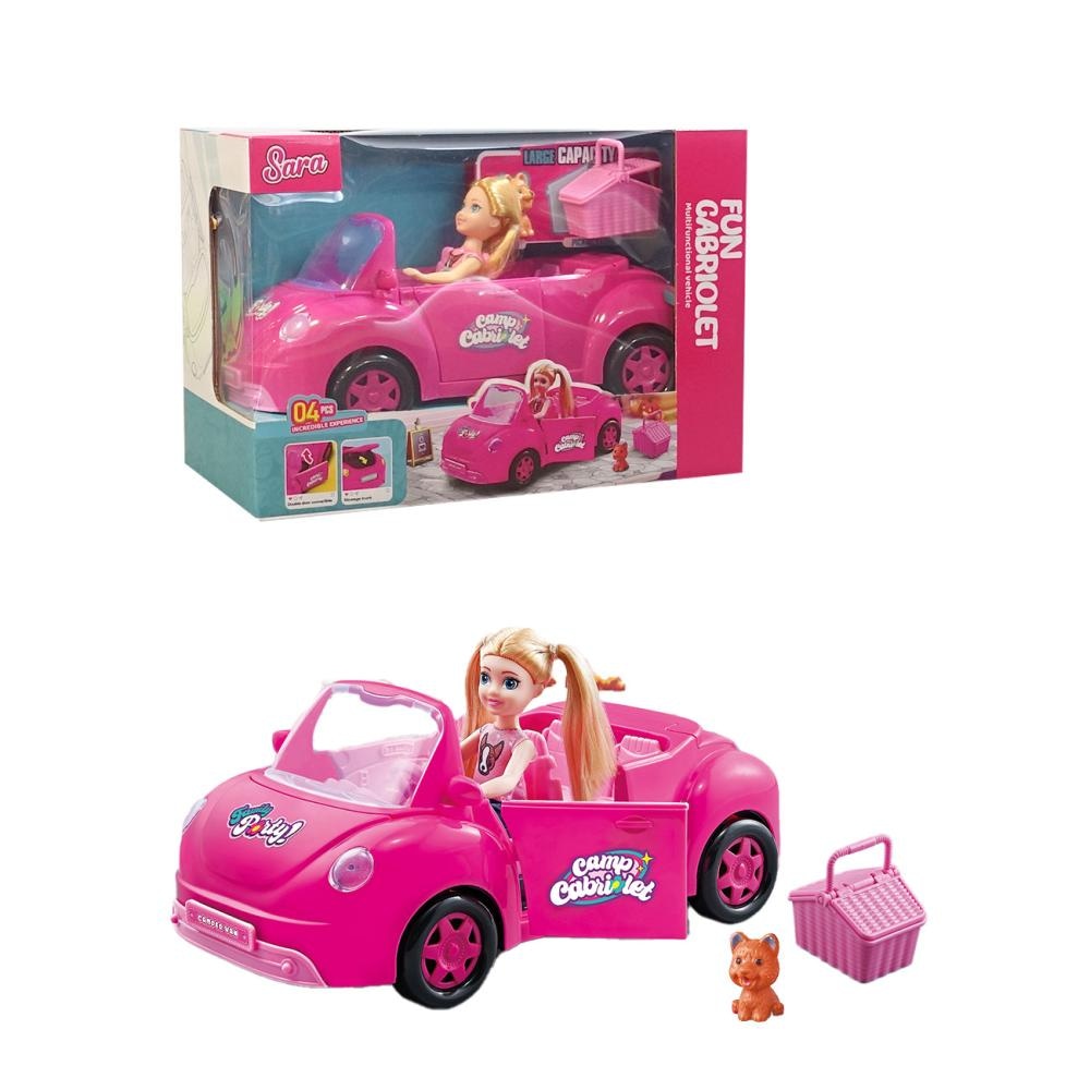 Set za igru - lutka u kabrioletu - Akcija u trgovini KTC