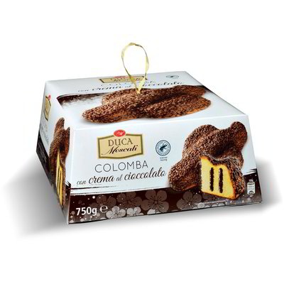 Kolač Colomba punjen čokoladom 750 g Duca Moscati - Akcija u trgovini Eurospin