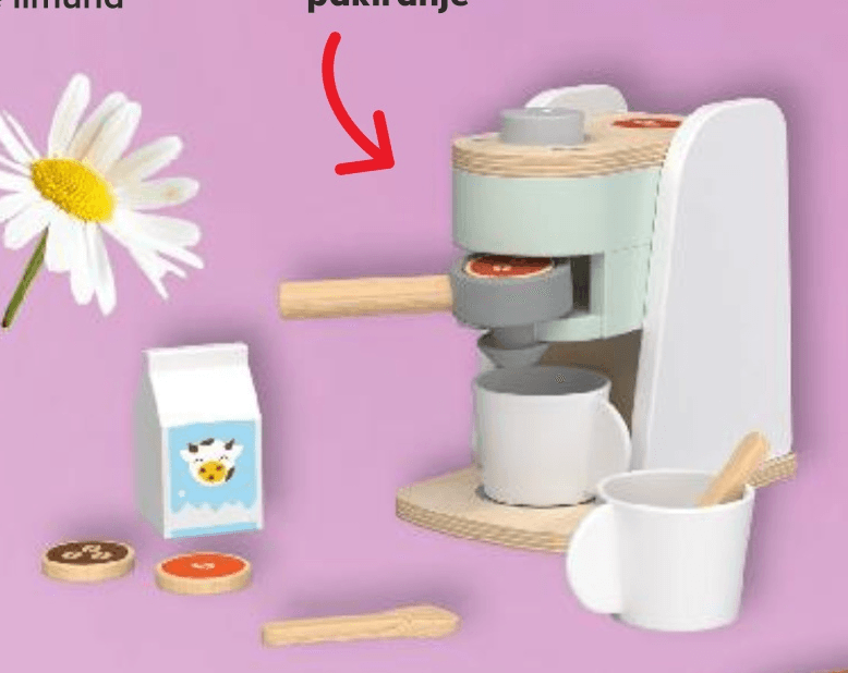 Dječji aparat za kavu Kid Land - Akcija u trgovini Kaufland