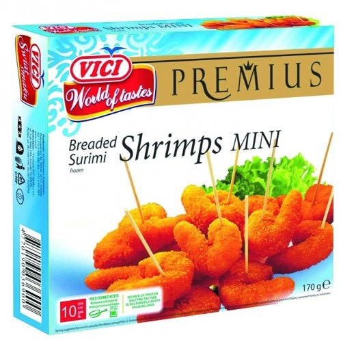 Panirani račići 170 g Vici - Akcija u trgovini Plodine