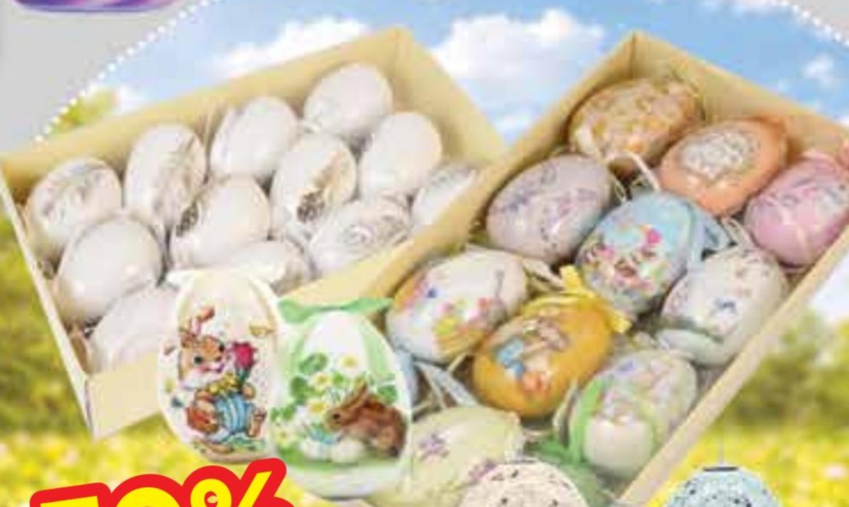 Odabrana uskrsna dekorativna jaja - Akcija u trgovini Djelo