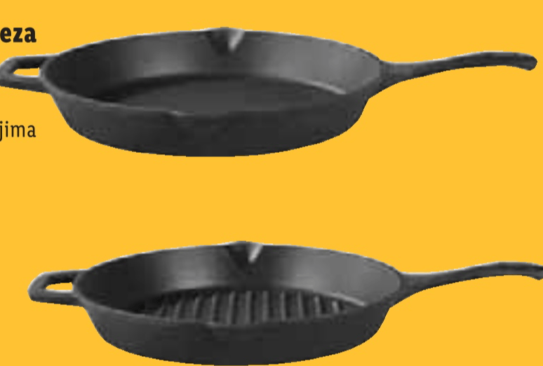 Grillmeister Tava od lijevanog željeza Komad - Akcija u trgovini Lidl