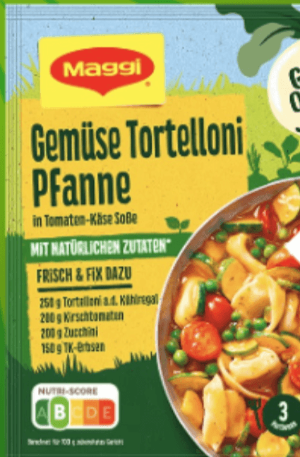 Maggi Gemüse Tortelloni Pfanne 25g - Akcija u trgovini Žabac