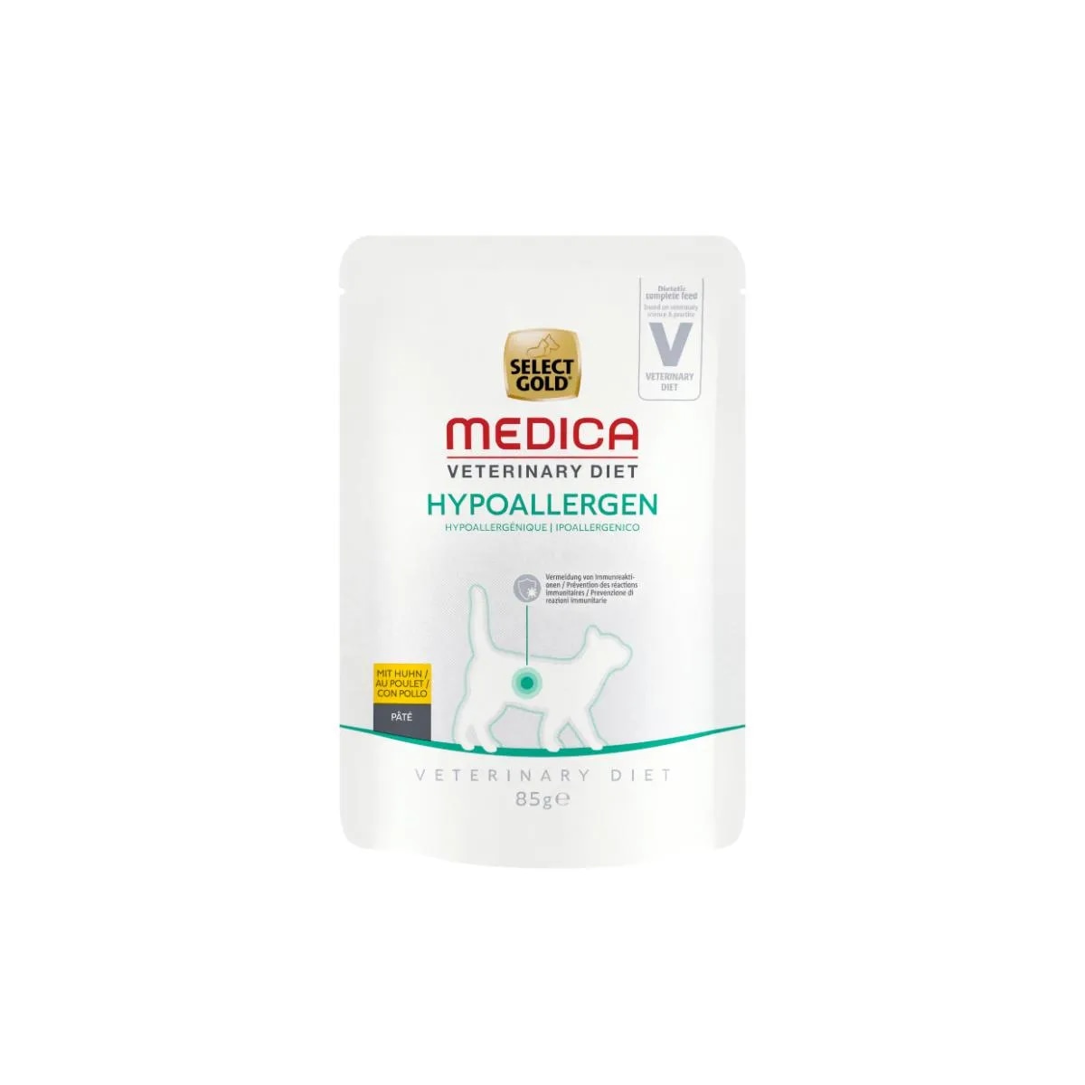 SELECT GOLD MEDICA HYPOALLERGENIC Piletina i krumpir 400 g - Akcija u trgovini Zoo City