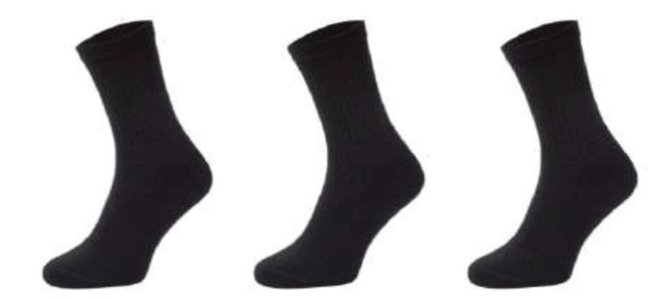 Sportske čarape 3 para - Akcija u trgovini Action