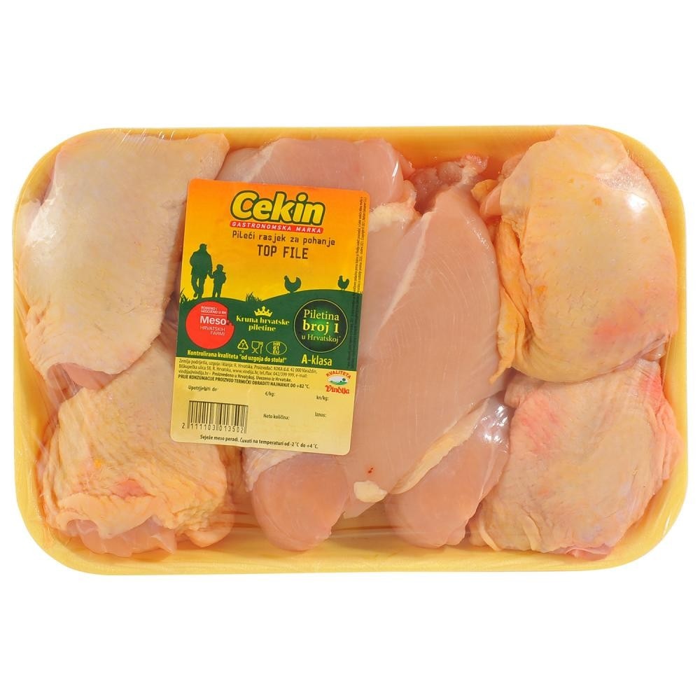 Cekin pileći rasjek za pohanje cca 1100 g Akcija u trgovini Konzum
