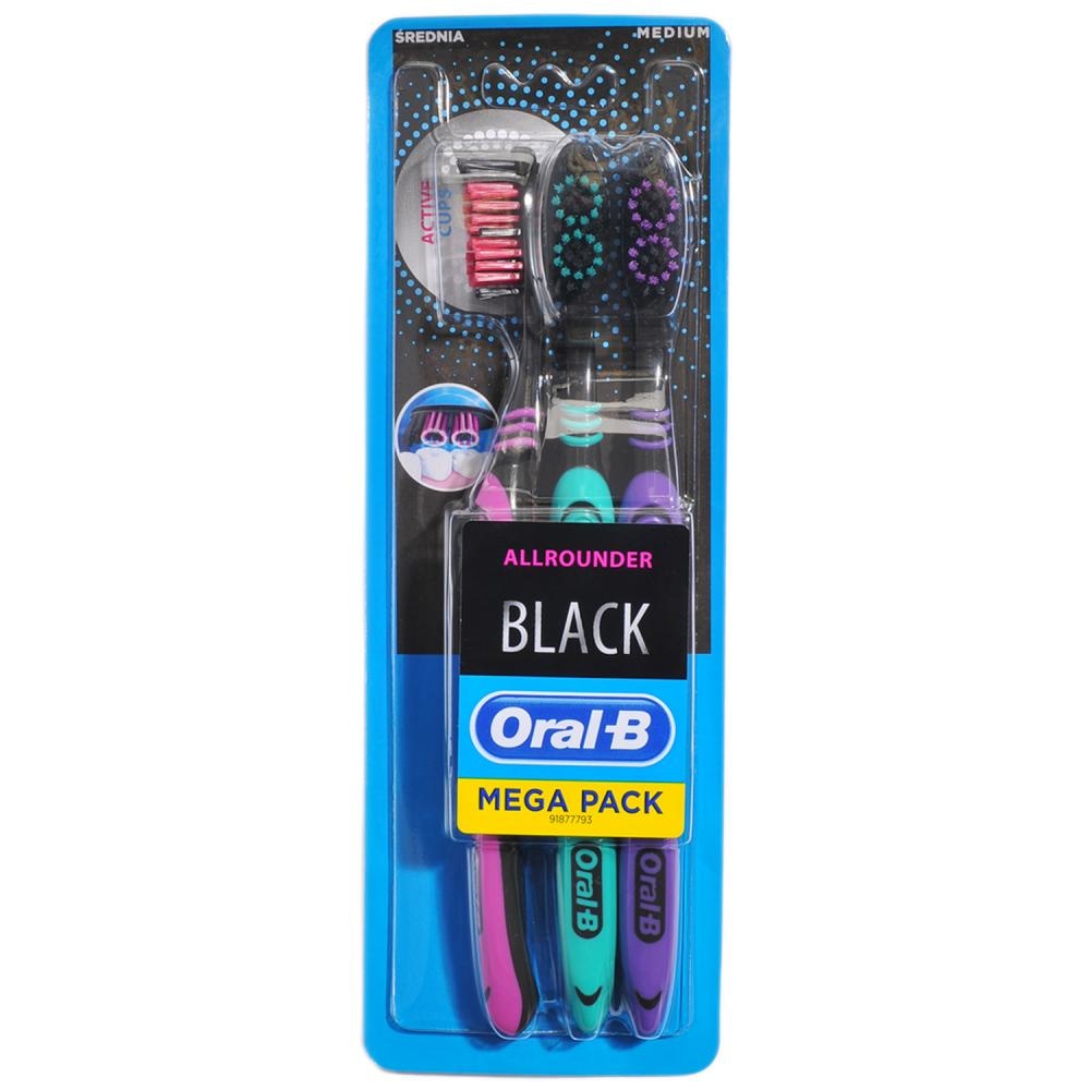 Oral B Allrounder Black četkica za zube 3/1 Oral-B - Akcija u trgovini Bipa