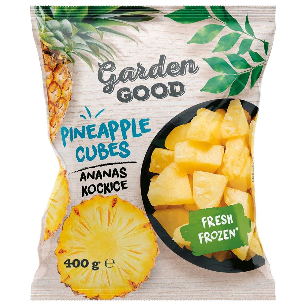 Garden Good Ananas kocke 400g - Akcija u trgovini Konzum