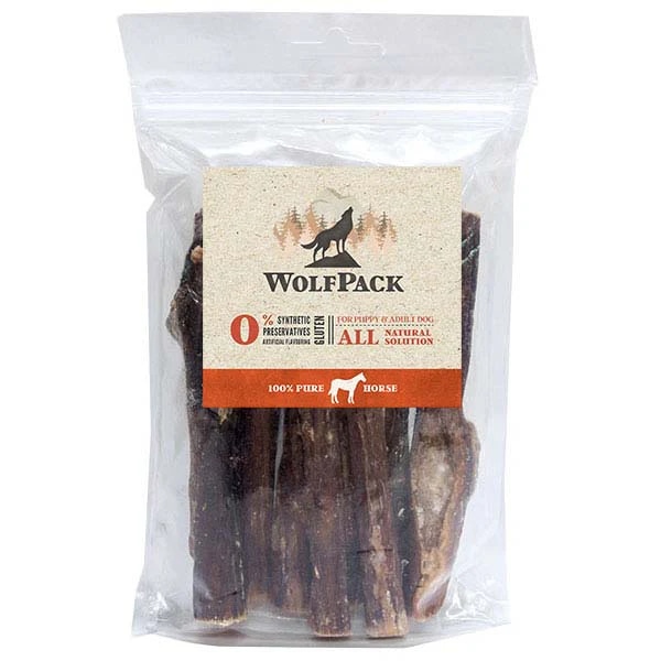 WOLFPACK Konjski jednjak 100g - Akcija u trgovini Pet Centar