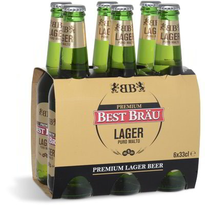 Best Bräu Pivo Lager 6 x 330 ml - Akcija u trgovini Eurospin